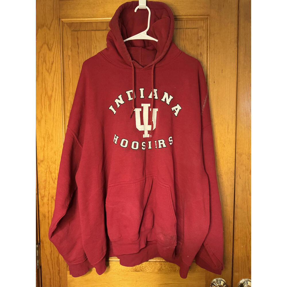 Gildan Heavy Blend Indiana Hoosiers Hoodie Sweatshirt 2XL